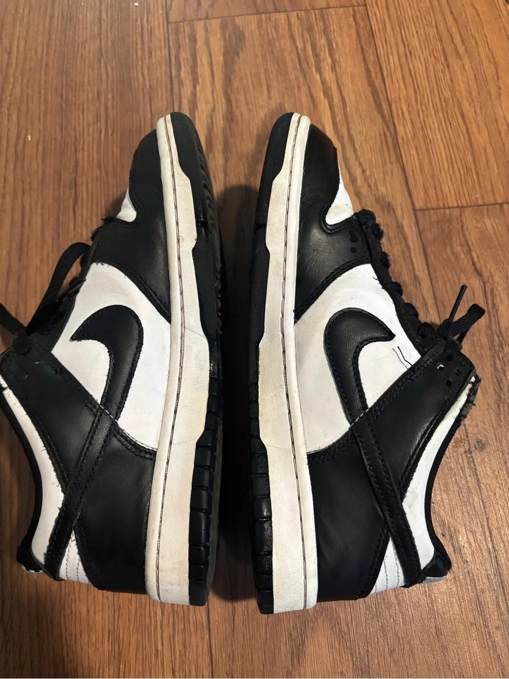 Nike Black Slip-On Athletic Shoe Interior